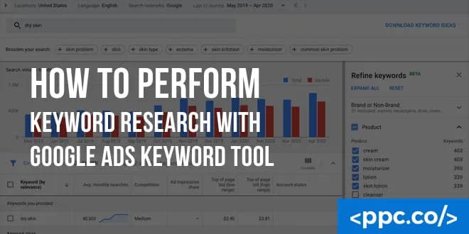 How to Perform Keyword Research with Google Ads Keyword Tool