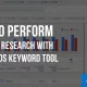 How to Perform Keyword Research with Google Ads Keyword Tool